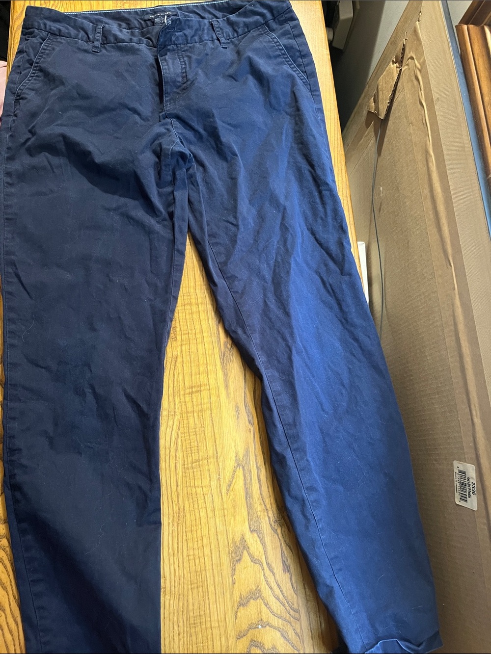 Tommy Hilfiger Dark Navy Straight Leg Pants -women’s